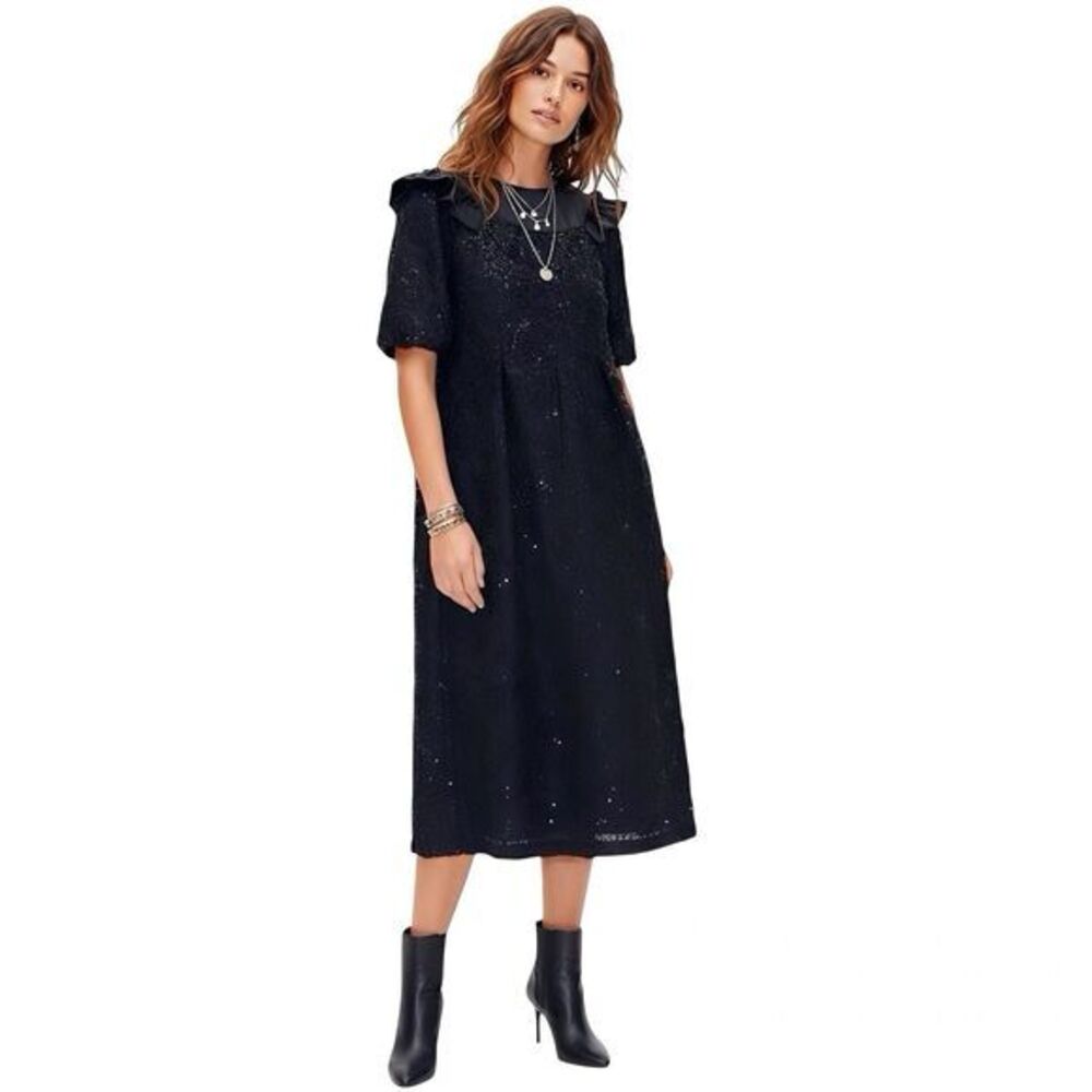 Baum Und Pferdgarten Womens Dress Sz 36 European Sz 4 Sequin Goth Grunge Witchy